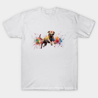 Paint Ball Dog T-Shirt